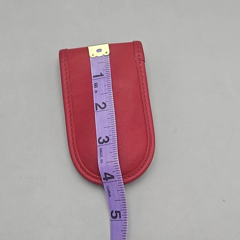 Vintage Coach manicure tool holder vintage Red - Picture 4 of 8